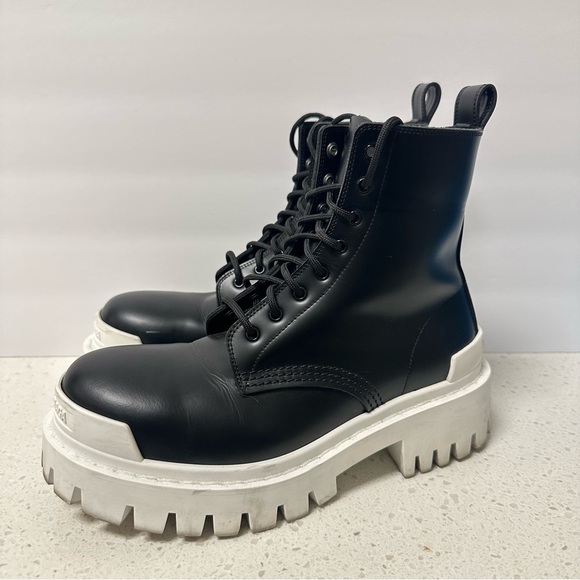 Balenciaga Strike Combat Boot Contrast 36.5 - Picture 3 of 9